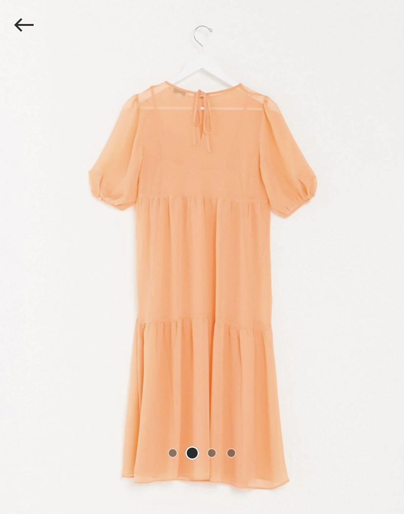 Warehouse sales chiffon dress