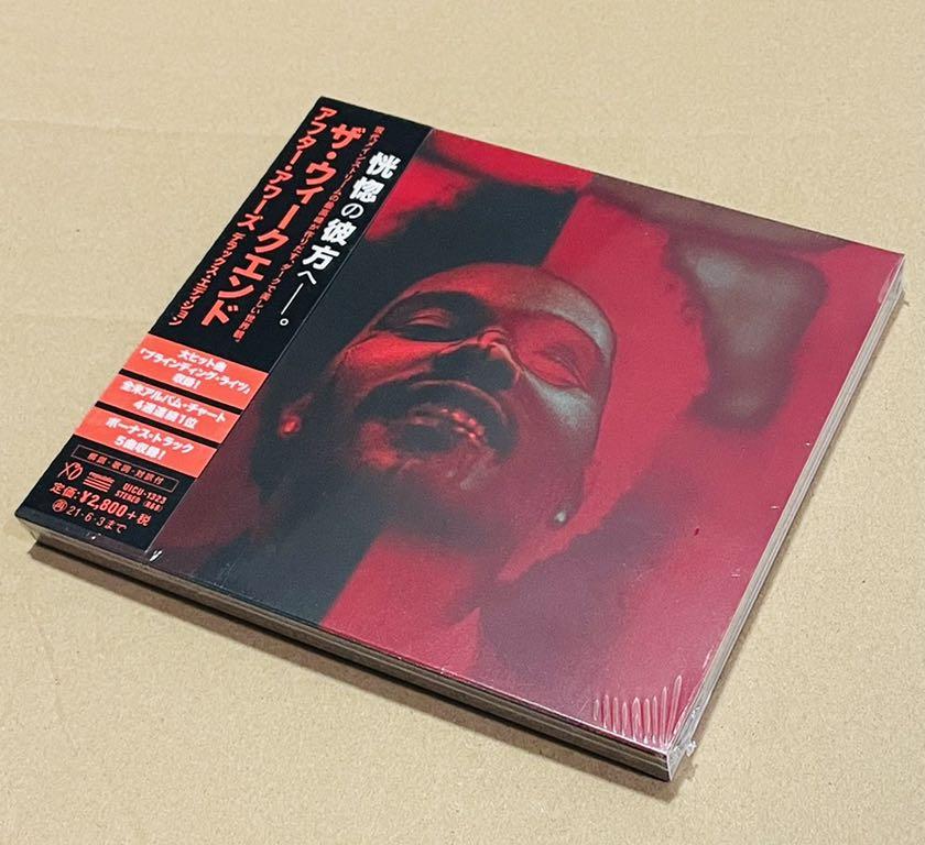 THE WEEKND AFTER HOURS w/ 5 BONUS TRACKS DELUXE EDITION JAPAN CD