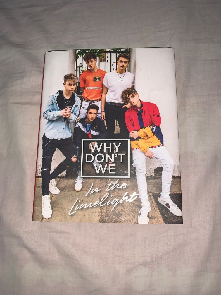 Why Don't We In the Limelight autobiography Book, Hobbies & Toys, Books ...