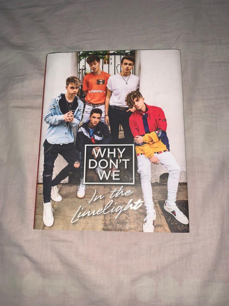 Why Don't We In the Limelight autobiography Book, Hobbies & Toys, Books ...