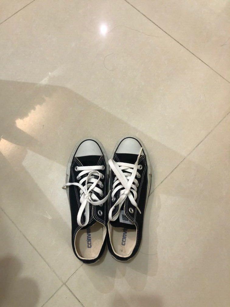 Wore once) Converse All Star Black EU 