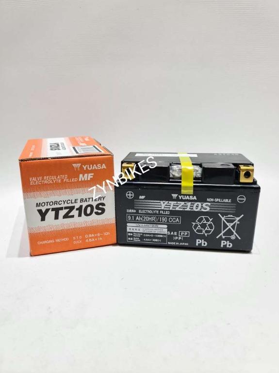 Yuasa YTZ10S Battery, Motorcycle Battery