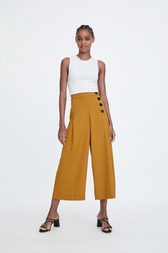 Zara Cropped Pants , Women's Fashion 