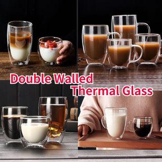 Zwilling ZWILLING Sorrento Plus 4-Pc 12oz. Double Wall Glass Coffee Mug Set  - Clear - 92 requests