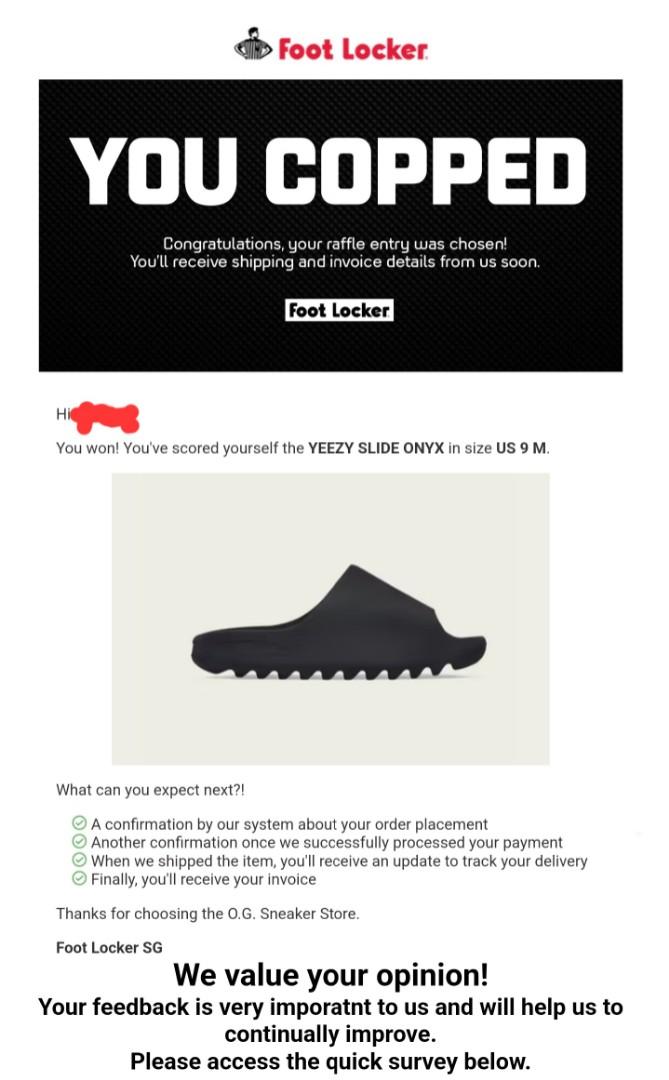 9US 9UK Yeezy Slides Onyx Men s Fashion Footwear Flipflops and