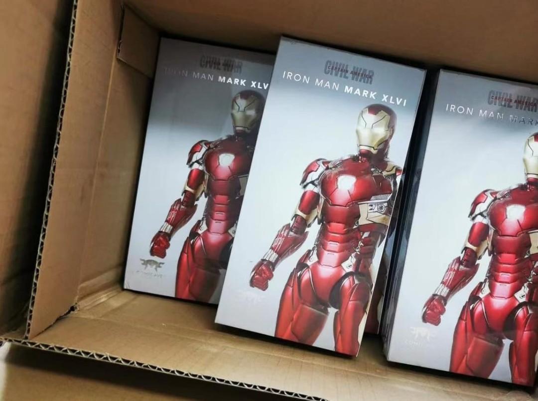 パコ様 アイアンマン3体セット comicave コミケイブ Amazon.co.jp: Comicave Studios マーベル アイアンマン マーク