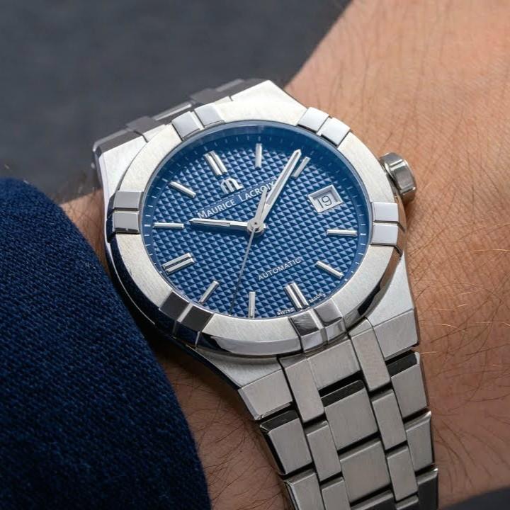 艾美Maurice Lacroix Aikon 39 Blue Ref. AI6007-SS002-430-1