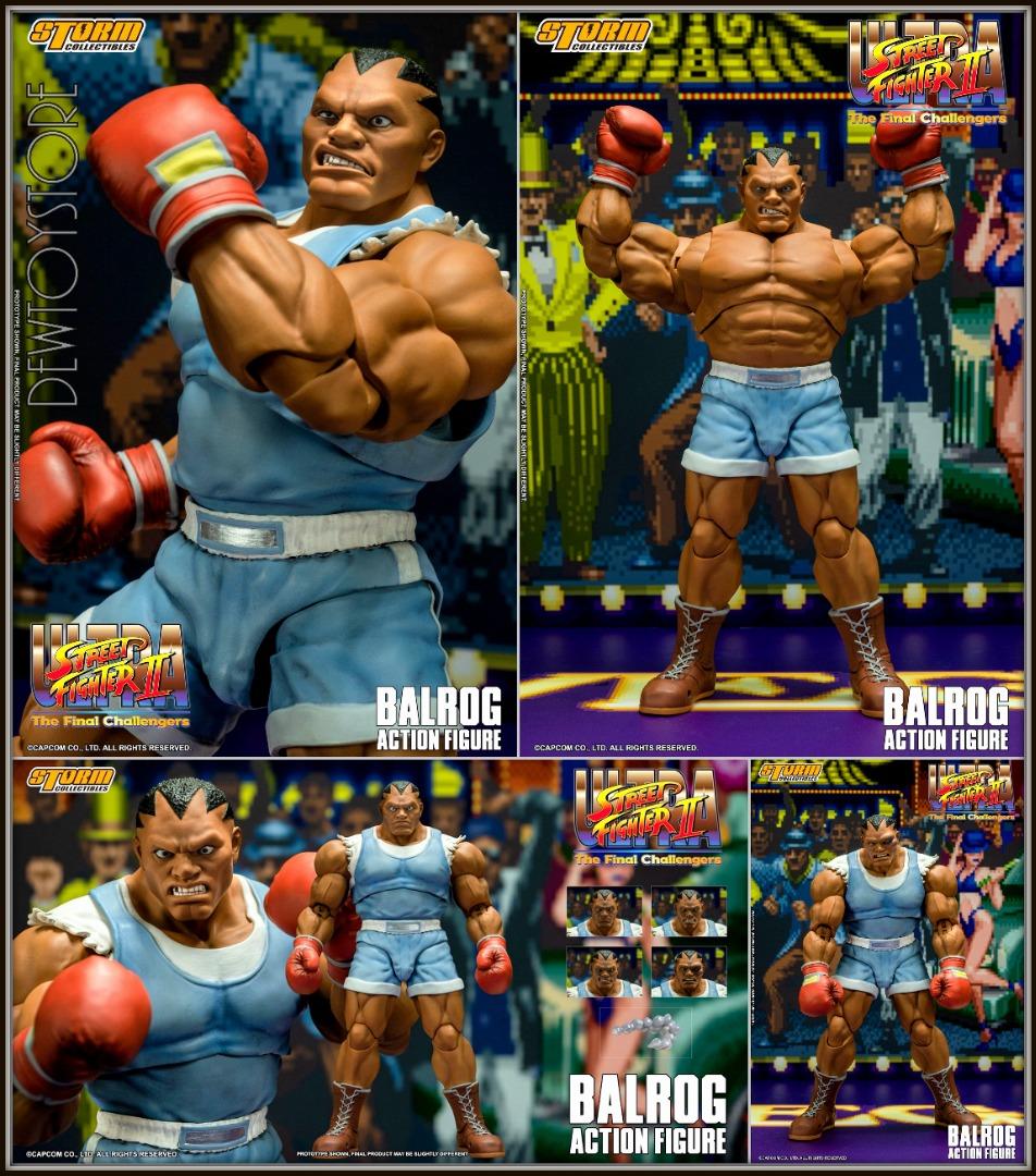 ⭐[𝗣𝗿𝗲-𝗼𝗿𝗱𝗲𝗿] Storm Collectibles Toys 1/12 Scale Action Figure -  CPSF23 Ultra Street Fighter II The Final Challengers - Balrog / M. Bison /  ACSB01