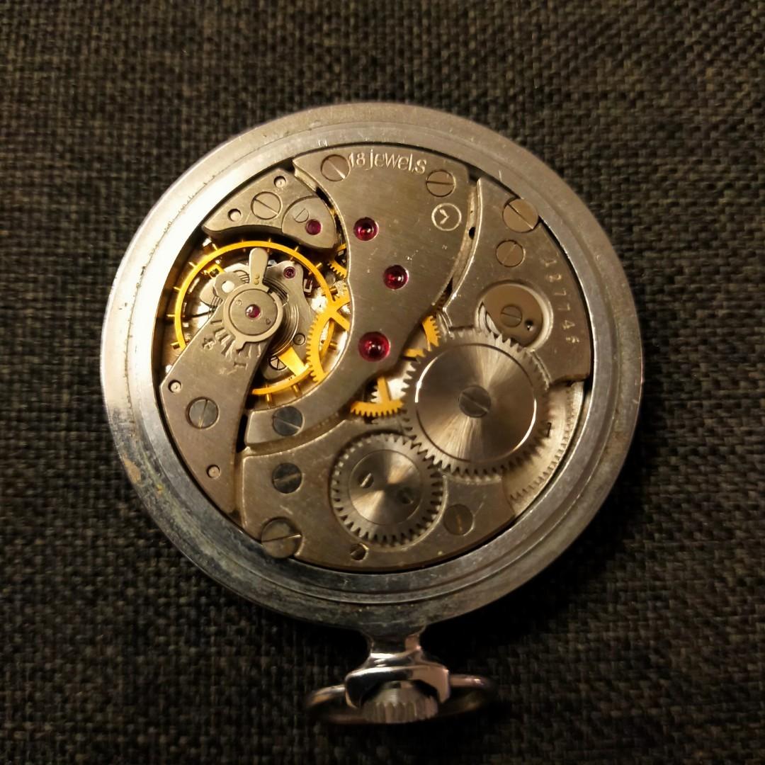 Sekonda 18 jewels ussr pocket hotsell watch