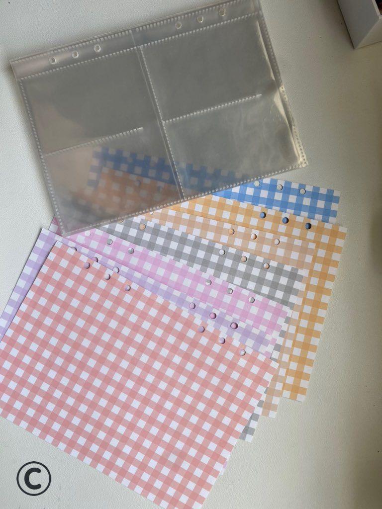 A5 Binder Original Korean Brand WANNATHIS 4P pocket sleeves BEOND