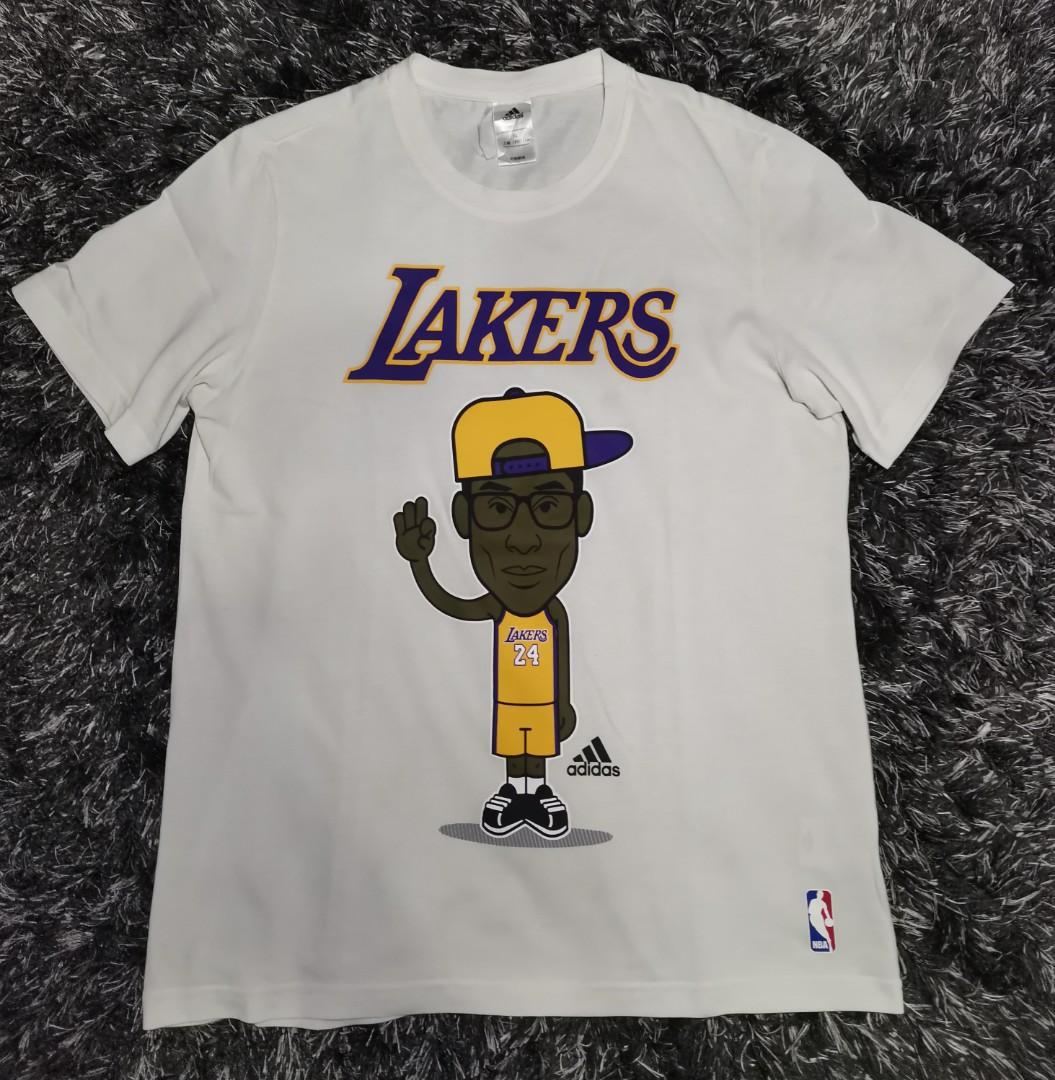 Adidas Lakers Kobe bryant, Men's Fashion, Tops & Sets, Tshirts & Polo  Shirts on Carousell