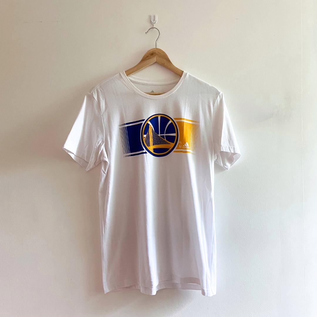 Adidas Ultimate Tee Climalite Golden State Warriors Long Sleeve Shirt Mens  Small