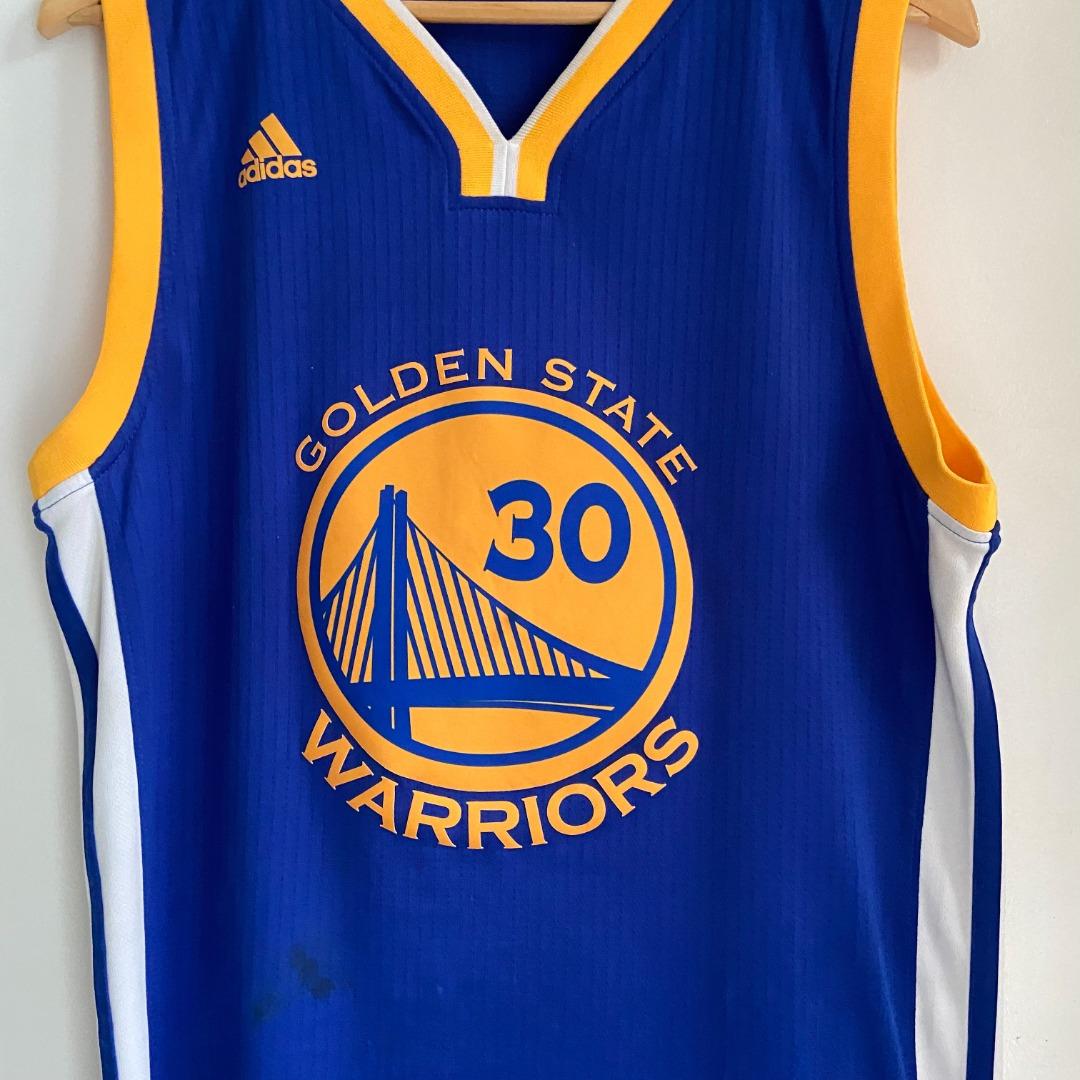 12.12 SALE ADIDAS Men Classic OG Golden State Warriors GSW Stephen Curry Jersey