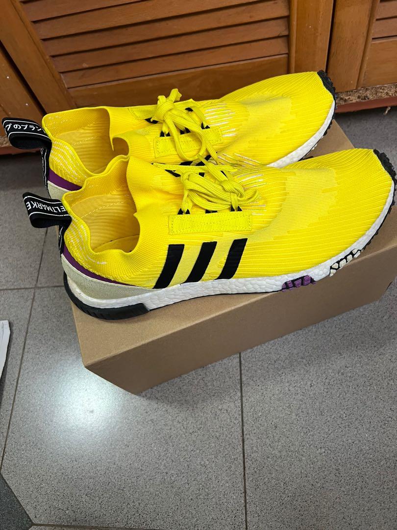 Adidas nmd racer primeknit solar yellow shop
