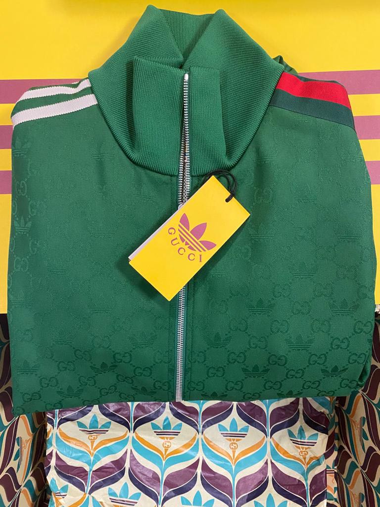ADIDAS X GUCCI GG JACKET, Luxury, Apparel on Carousell