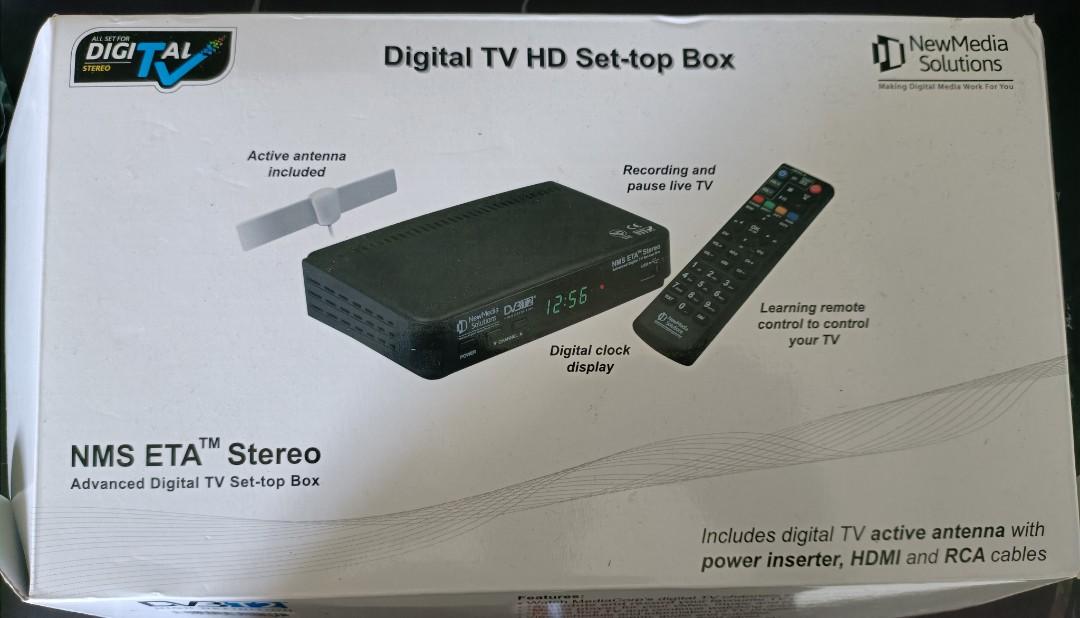 Digital Set Up Box Advanced Digital TV Set-Up Box (DVBT2), TV & Home Appliances, TV ...