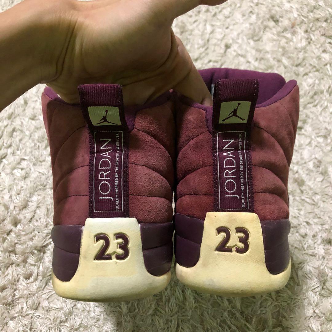 Jordan 12 2024 bordeaux for sale