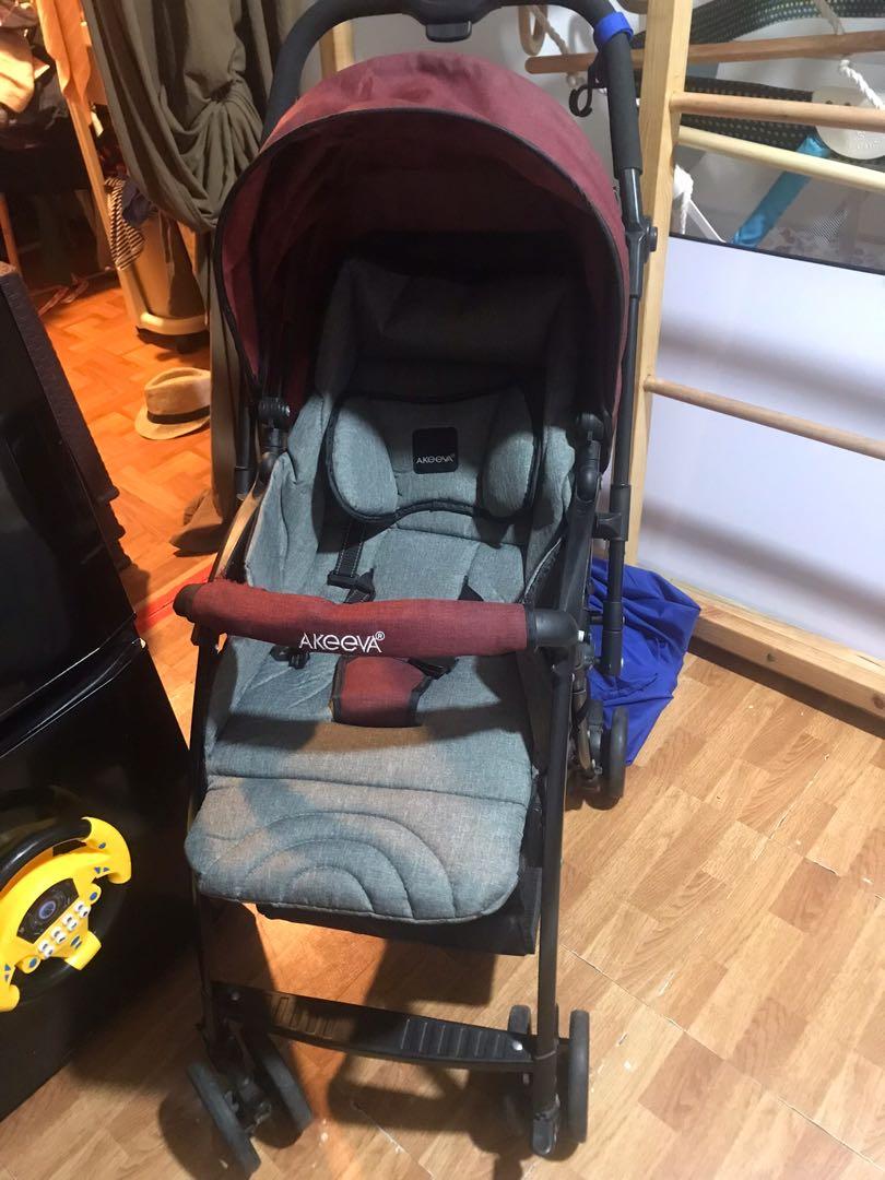 Akeeva luxury aluminum stroller review hot sale