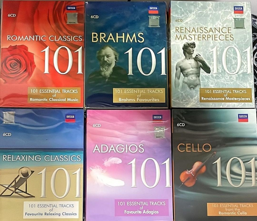 arthcd 101 Essential Tracks : DECCA 6CD Boxsets (Classical Music 