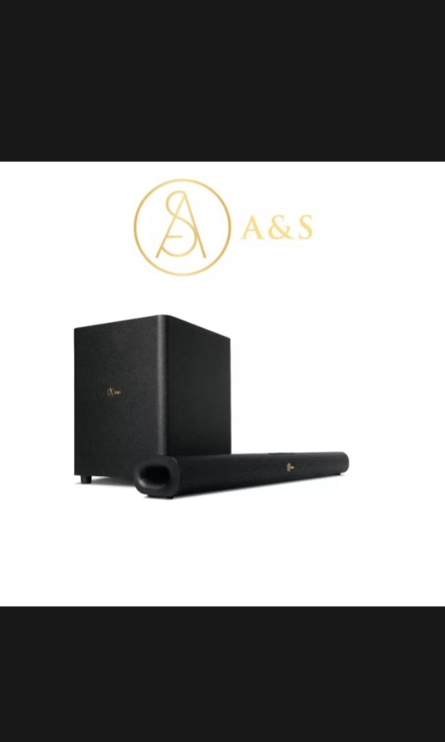 A S 2.1 Soundbar with Wireless Subwoofer 300