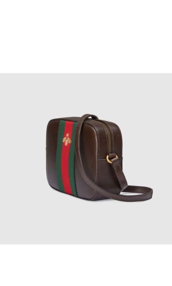 Authentic Gucci iconic bee design with classic red green sling bag, Luxury,  Bags & Wallets on Carousell