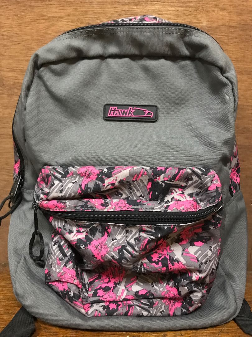 Authentic Hawk backpack, Women's Fashion, Bags & Wallets, Backpacks on