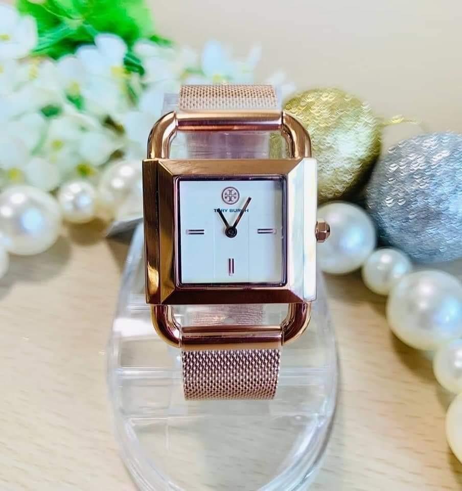 Tory burch rose best sale gold watch