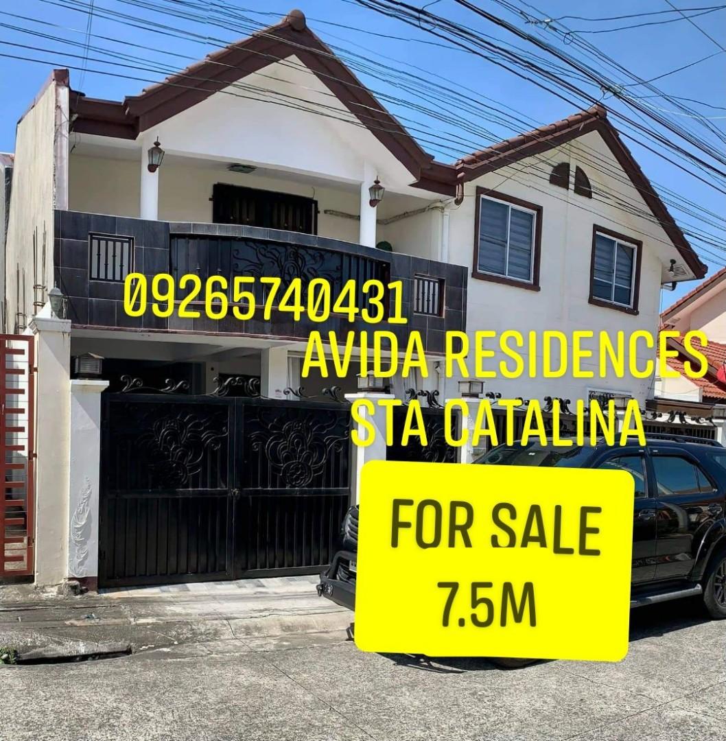 Avida Residences Sta Catalina and Settings houses for Rent or Sale