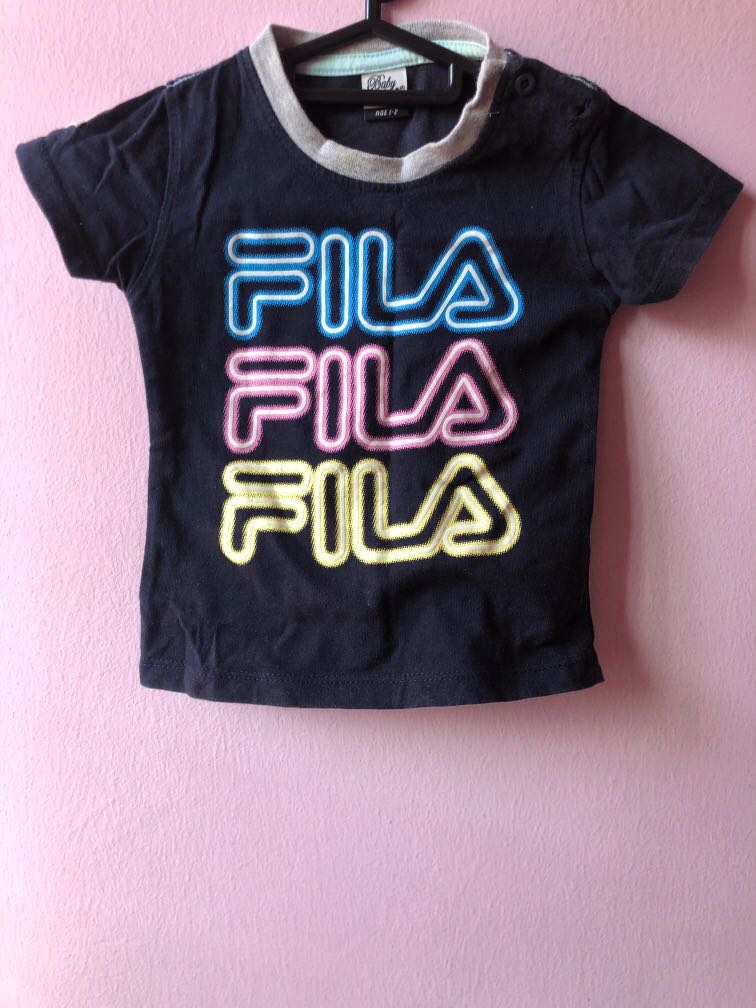 Baby fila shirt clearance