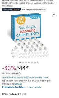 Baby Proofing Magnetic Cabinet locks