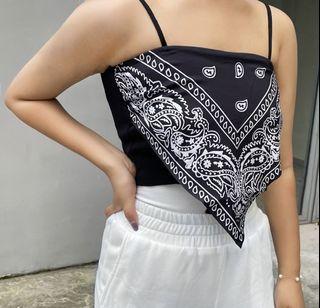 bandanna top