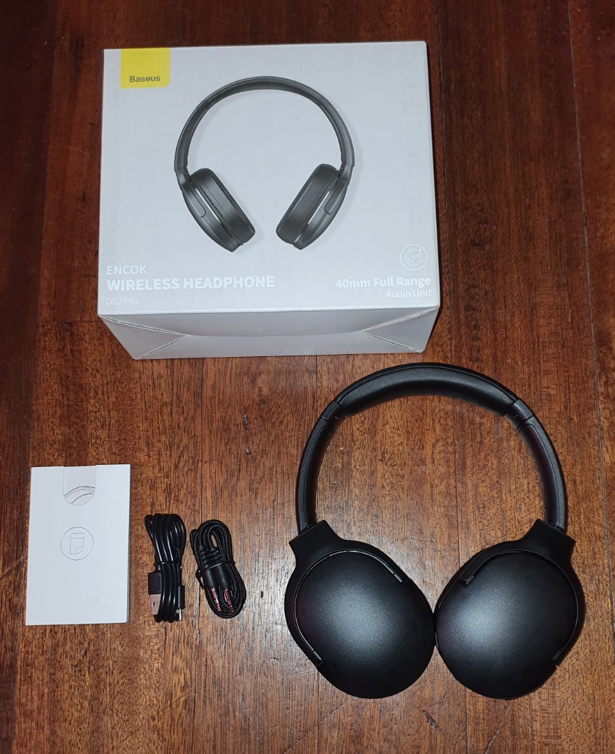 Baseus D02 Pro wireless bluetooth headphones headset new, Audio ...