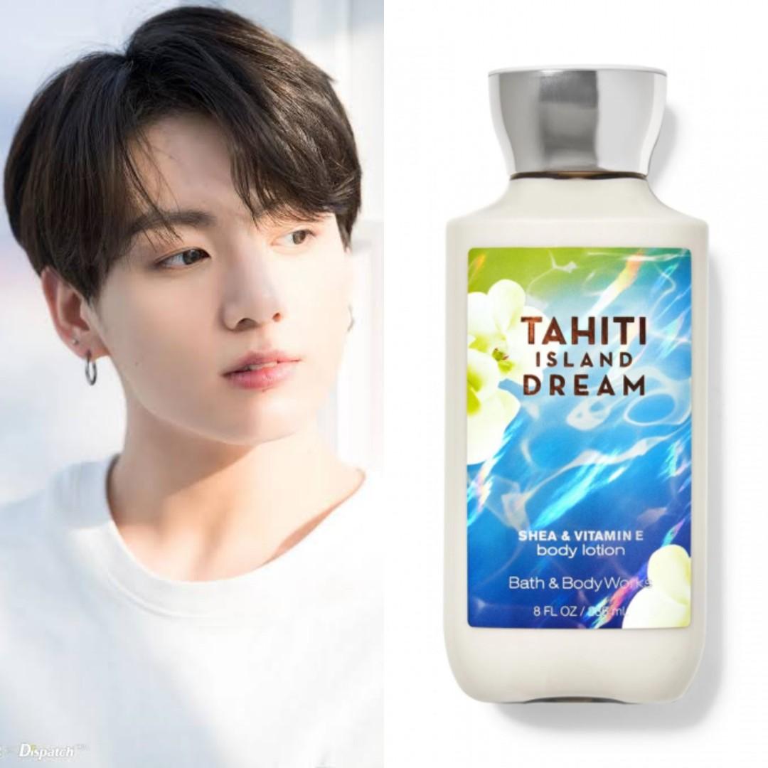 BBW Tahiti Island Dream Lotion BTS Jungkook (Bath & Body Works RARE
