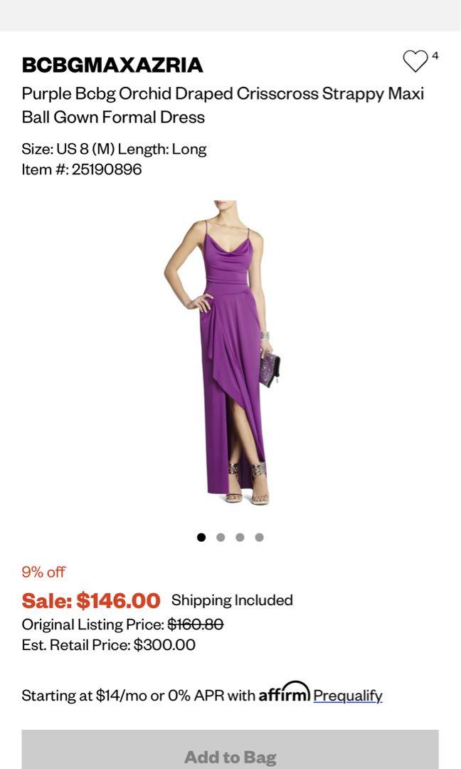 BCBG GOWN (Category: Evening dresses & gowns) located in Makati City. Submitted by solandannaph (Listing ID 1175559956, Image 1). Description: .