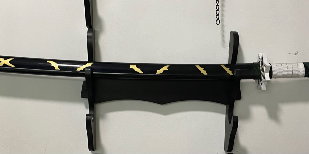 BN Wind Hashira pillar sword Demon slayer anime, Hobbies & Toys