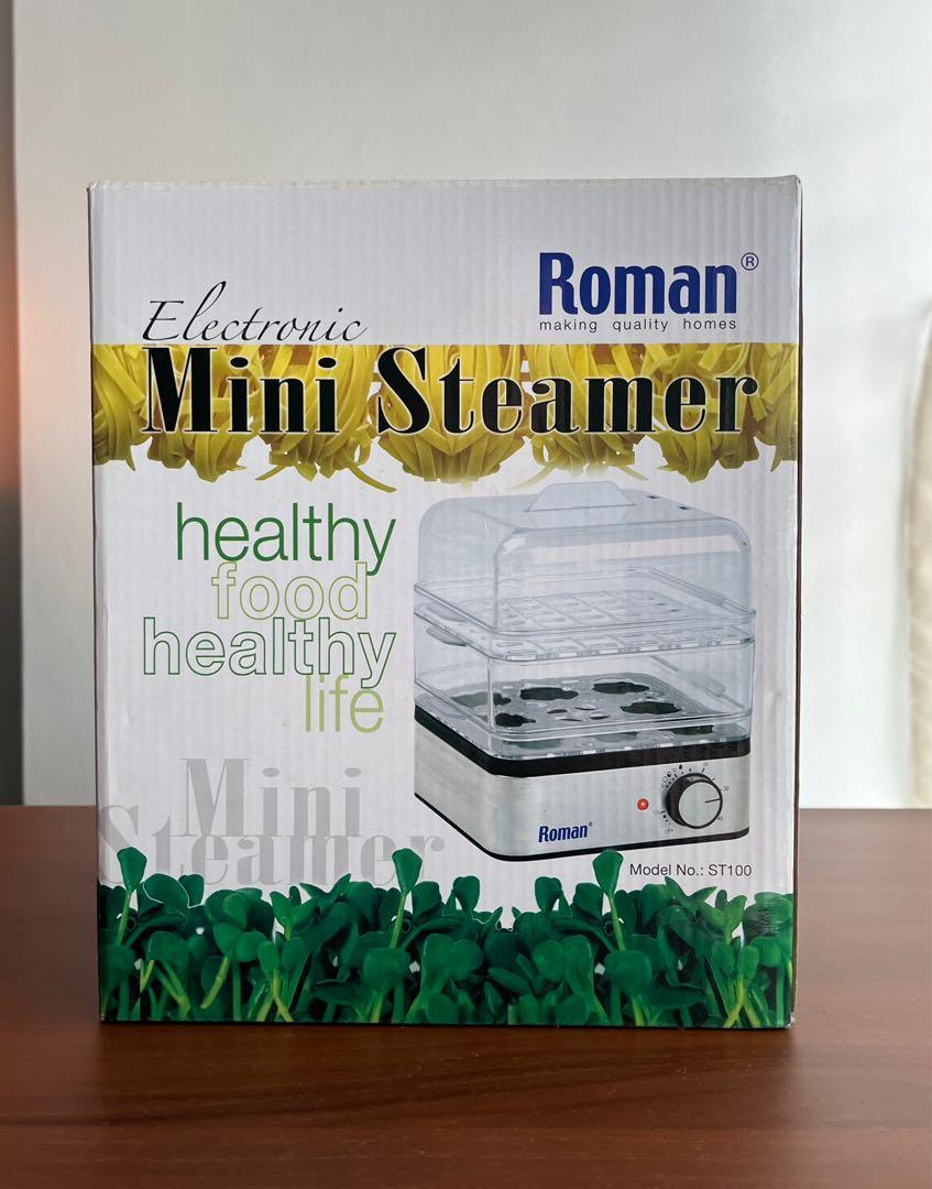 BNIB Roman Mini Steamer ST100, Furniture & Home Living, Kitchenware