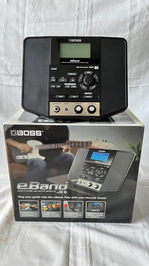 BOSS eBand JS-8 Audio Player With Guitar Effects (Boxed), Hobbies