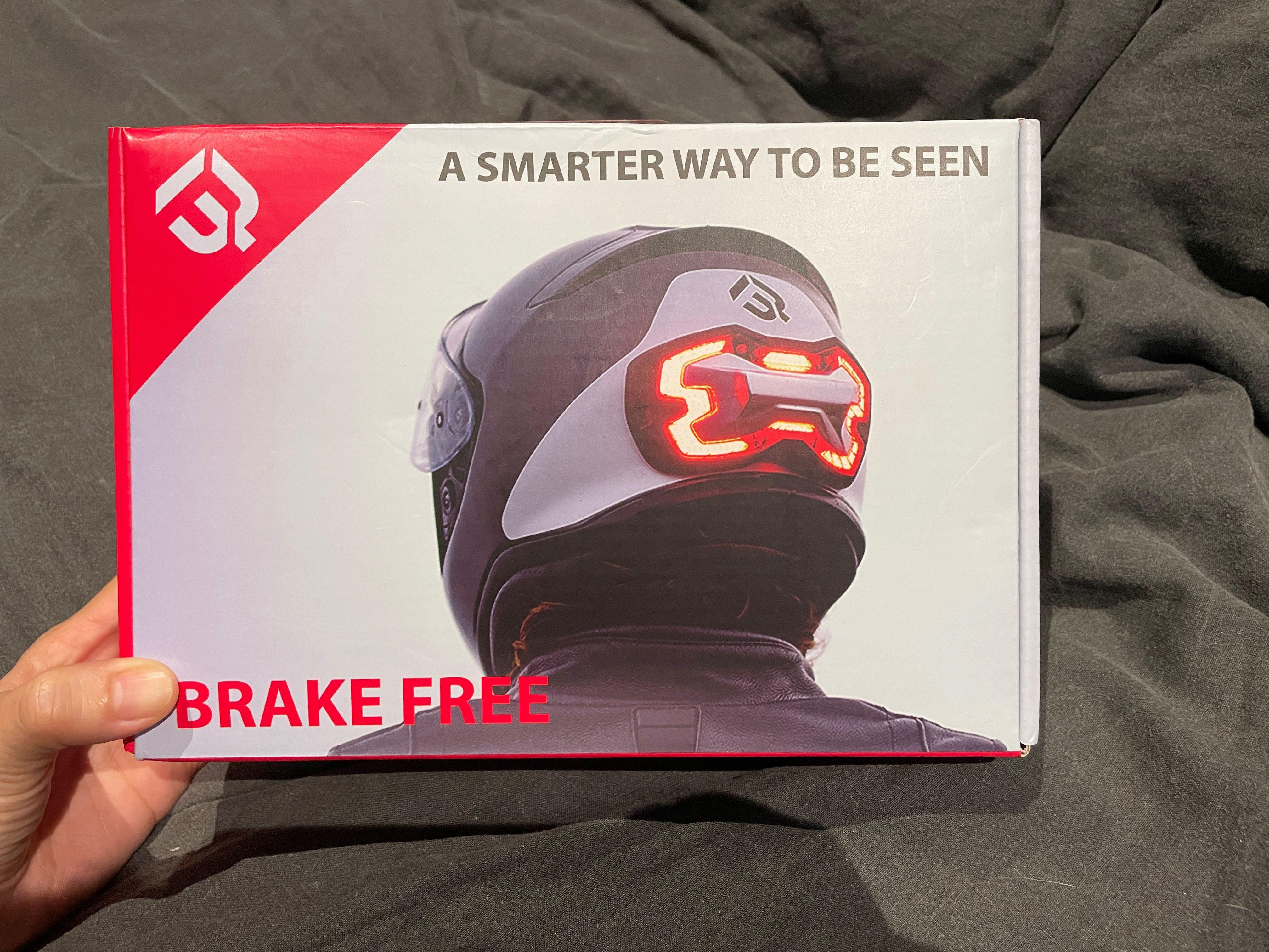 Brake Free Motorcycle Helmet Light, Motorcycles, Motorcycle Accessories