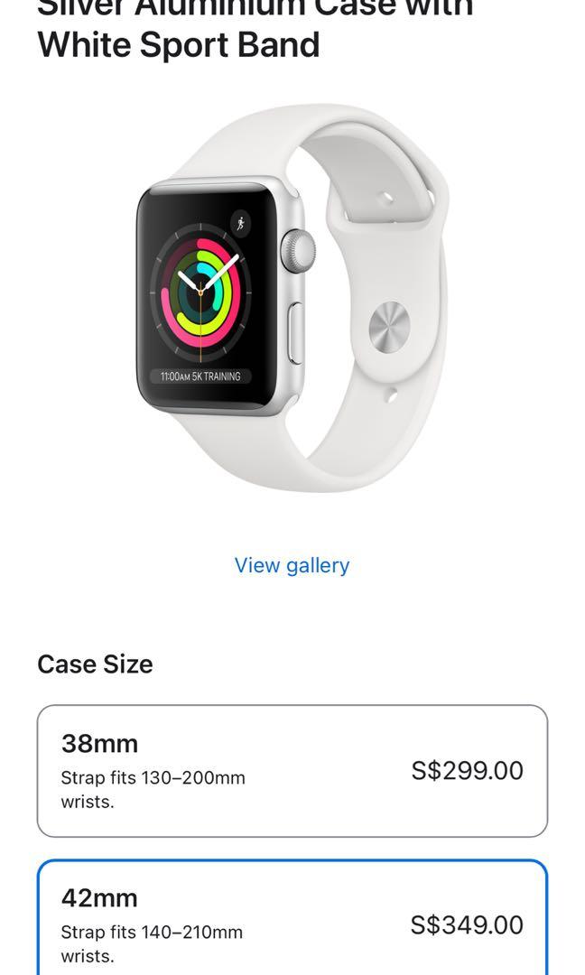 Brand New Apple Watch Series 3 Mobile Phones Gadgets Wearables Smart Watches on Carousell