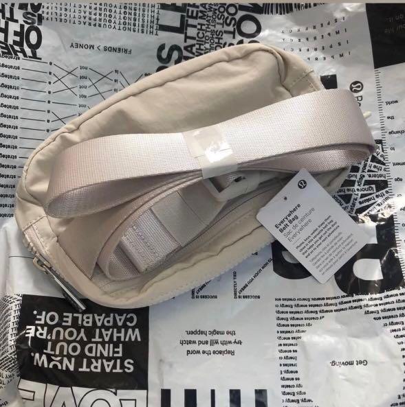 Lululemon Everywhere Belt Bag White Opal, Women's Fashion, Bags & Wallets,  Cross-body Bags on Carousell