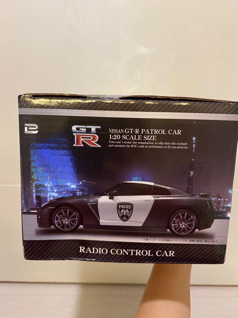 BRAND NEW Remote Controlled GTR Police Car (120 scale), 興趣及遊戲, 玩具