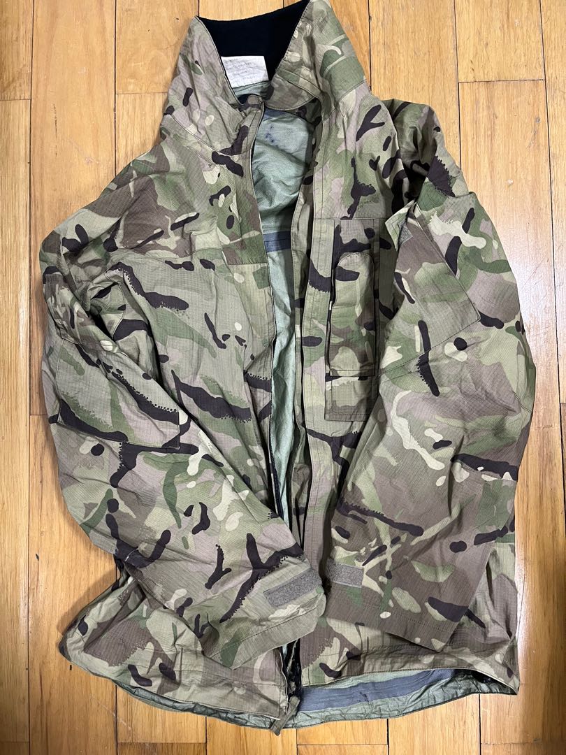 British military issue waterproof shell jacket, Men's Fashion, Coats