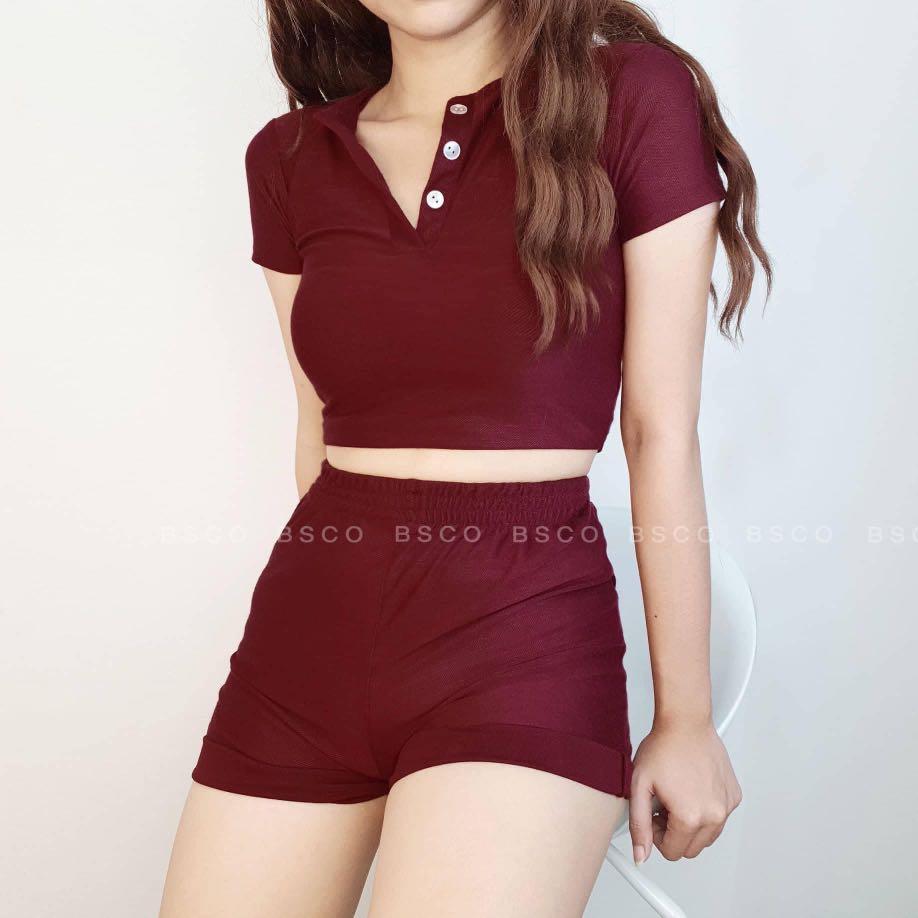 BSCO Maroon Coordinates (Category: Sets or Coordinates) located in Pasig City. Submitted by lyly8 (Listing ID 1175541827, Image 1). Description: Bought from BSCO Used Once only Please no haggling last price posted!.