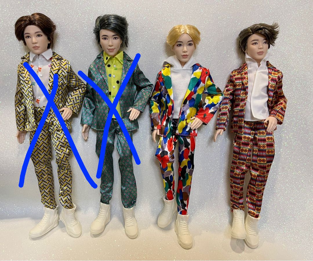 BTS dolls by Barbie Mattel Hobbies Toys Toys Games on Carousell