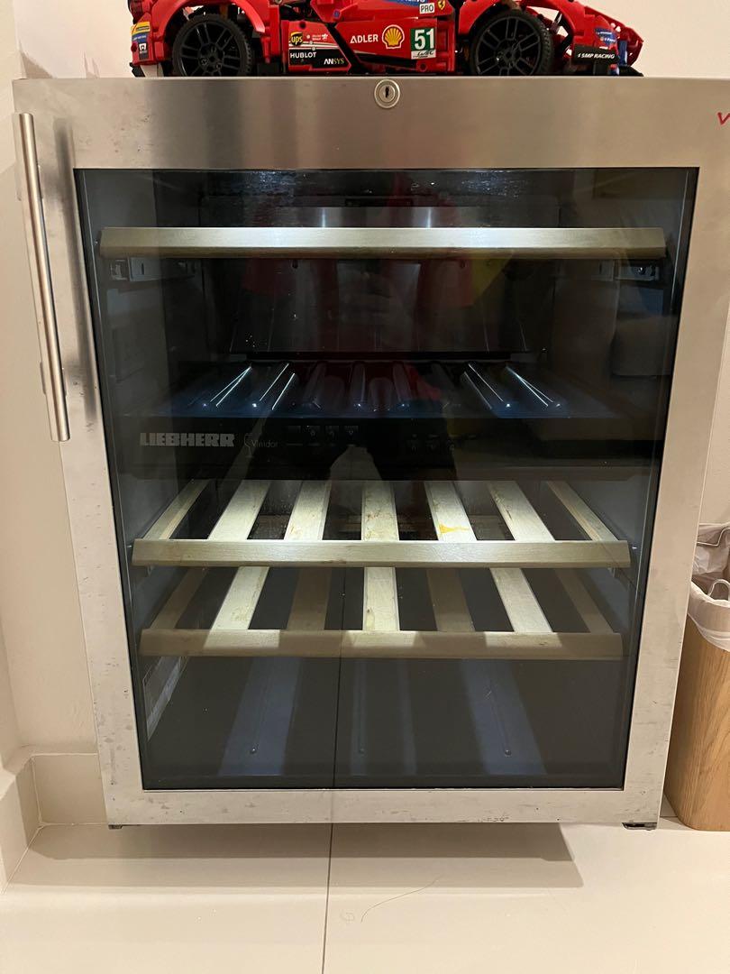 Builtin Liebherr Vinidor Wine Fridge, TV & Home Appliances, Kitchen