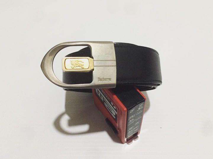 Burberry Belt (Category: Luxury Accessories) located in San Juan City. Submitted by pepitomanaloto_777 (Listing ID 1175493662, Image 1). Description: Burberry Belt Condition: 8/10 Size: 41-43 (pwede butasan) Price: 2.5k Shipping fee not included..
