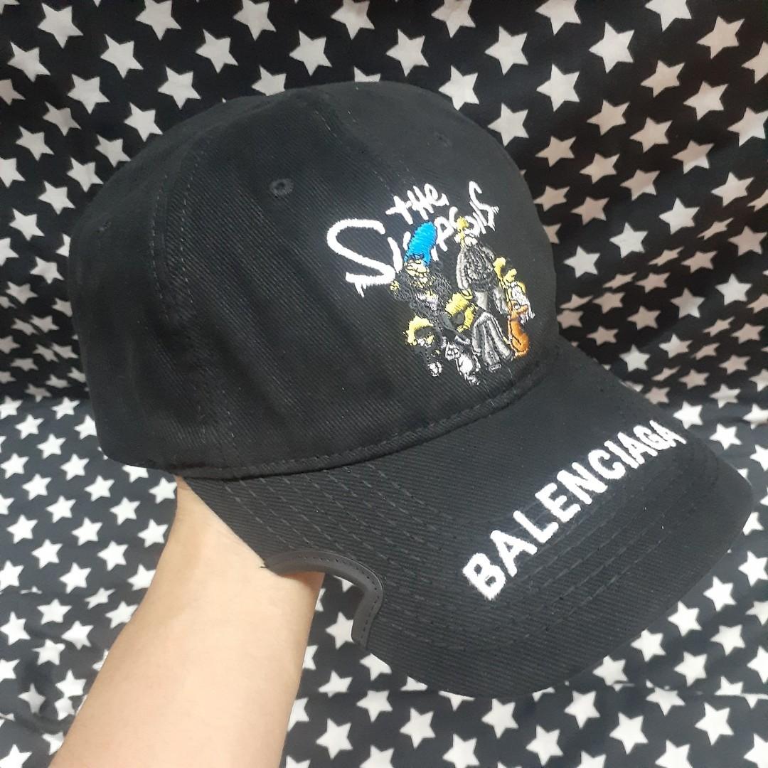 Caps balenciaga x the simpsons