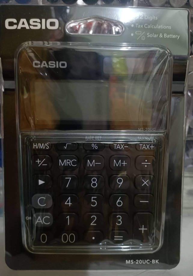 Casio Calculator (Black) (Category: Office & Business Technology) located in Quezon City. Submitted by second_zone (Listing ID 1175457904, Image 1). Description: Brand New Casio Calculator.