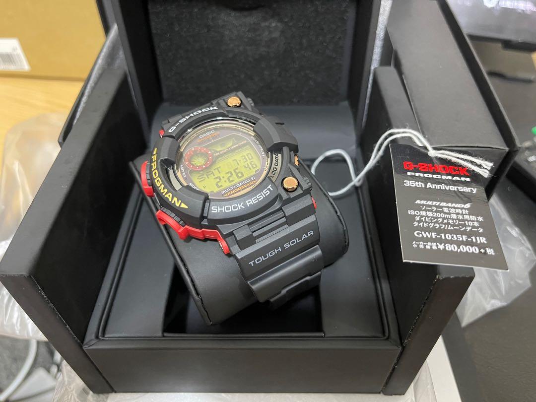 回港重post 全新Casio G-SHOCK Frogman GWF-1035f-1JR 35 GWF 1035 35