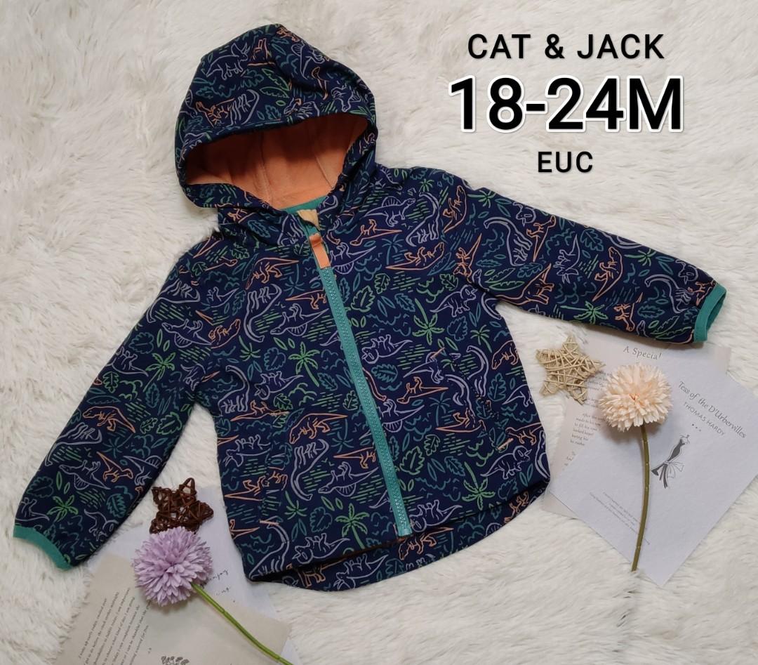 Cat Jack Dinosaur Hoodie Jacket 2Y Babies Kids Babies Kids